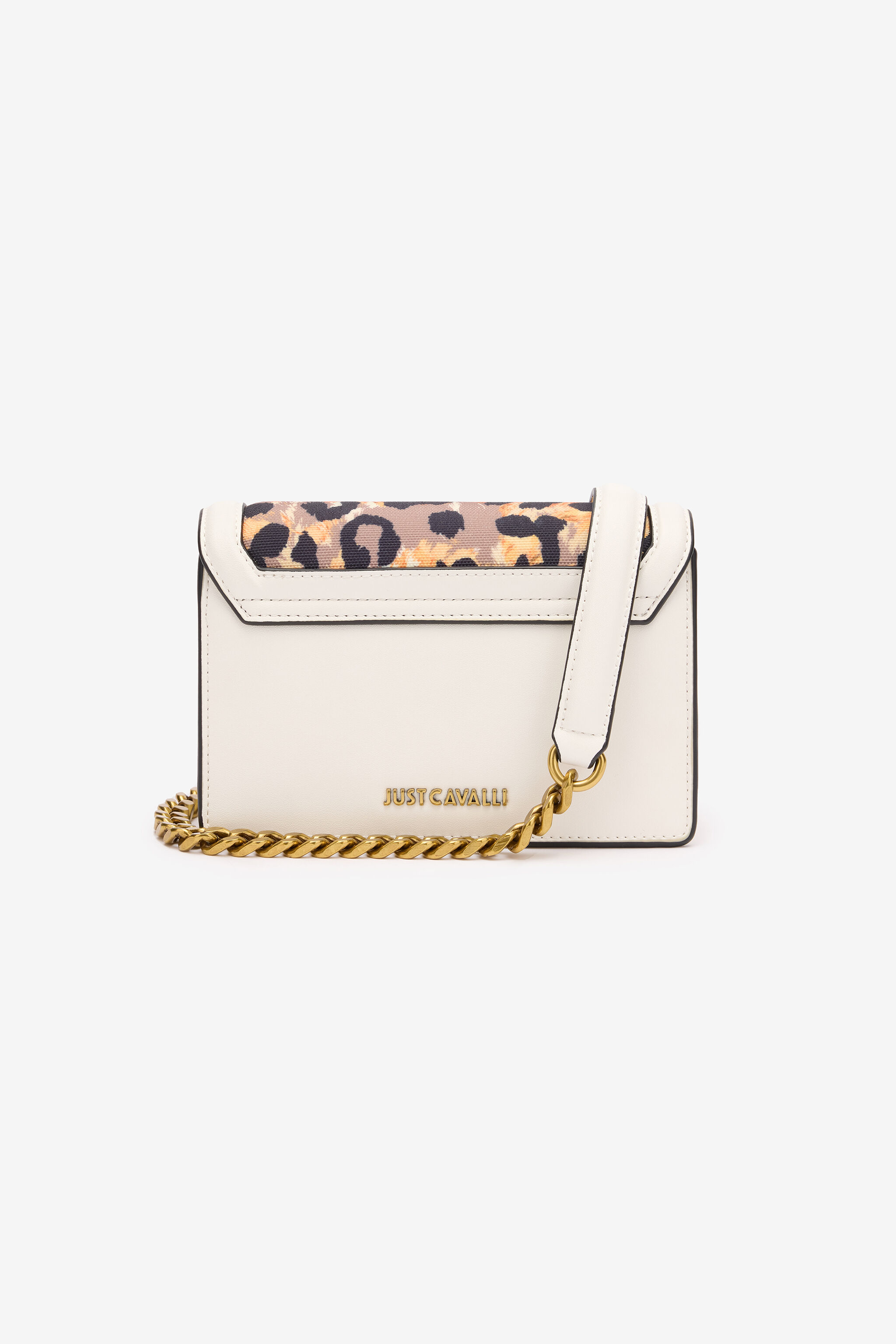 JC Crossbody Bag With Jaguar Skin Print White SFB139-SF631