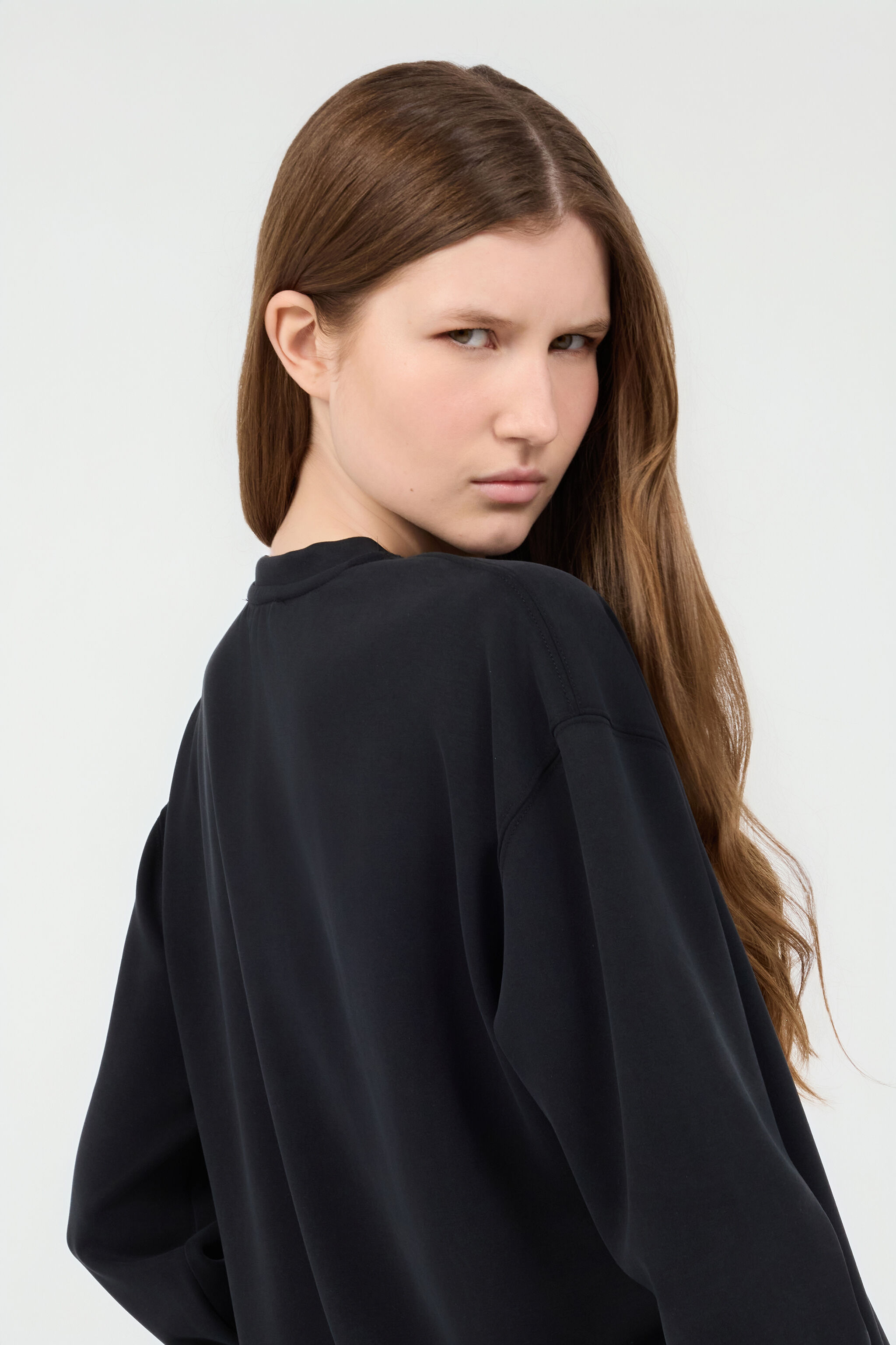 RC Black Logo Sweatshirt BLACK POT66B-CF054