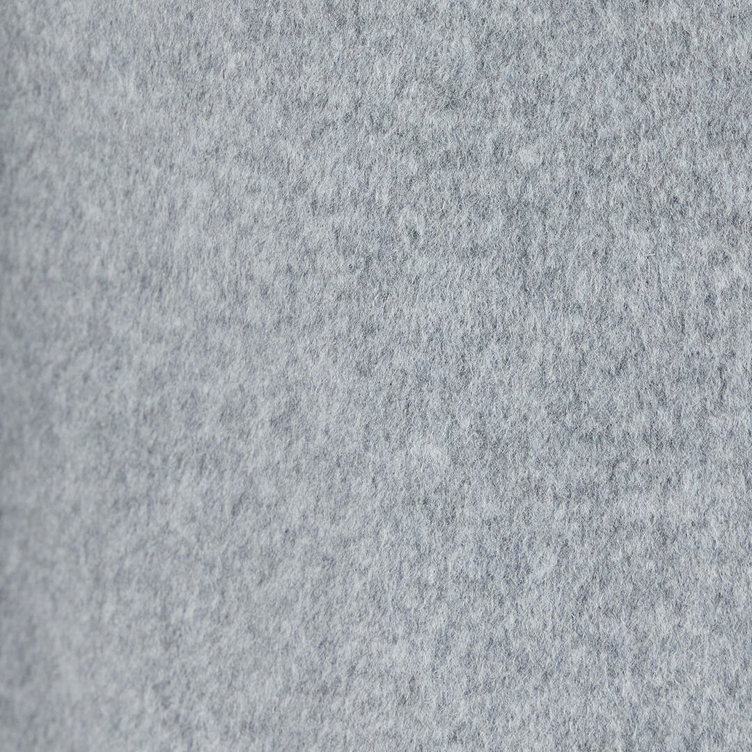 RC Grauer Woll-Kaschmir-Mantel GREY MELANGE OOT50C-WH016