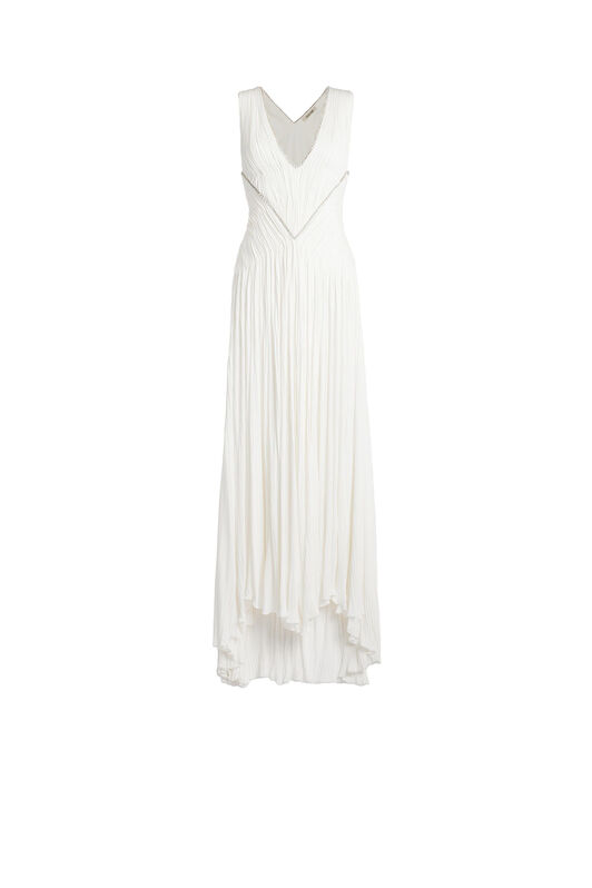 RC Lange Robe mit Verzierung WHITE IQR101-JJ035