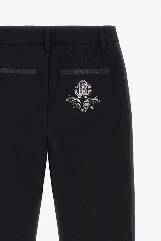 JU Pantaloni con Logo RC Nero TJT20C-FTJ06