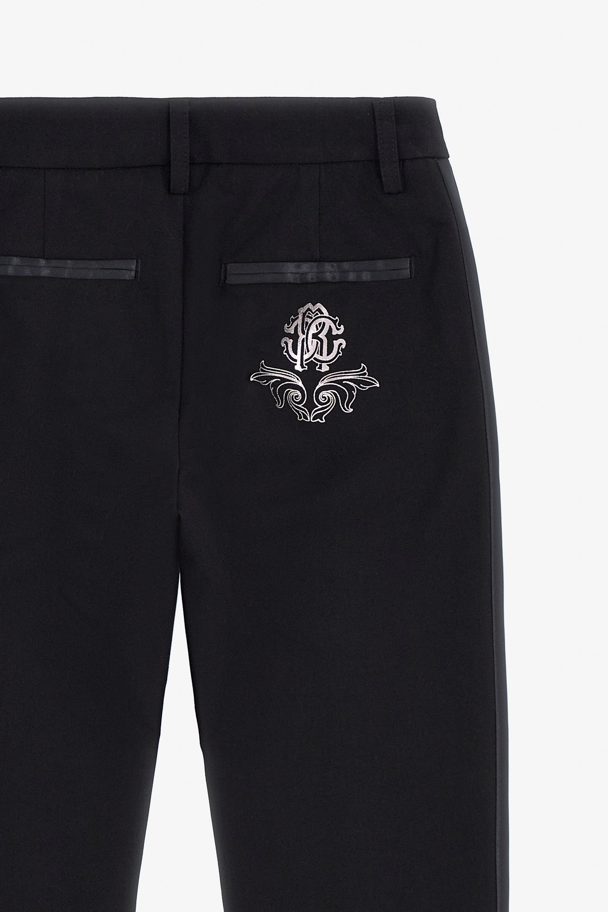 JU Pantaloni con Logo RC Nero TJT20C-FTJ06
