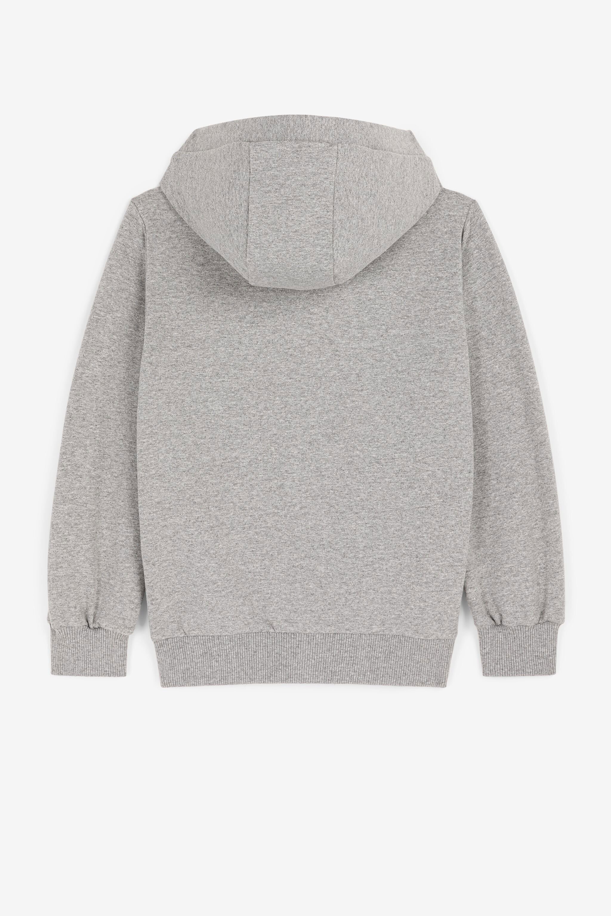 JU Felpa con applicazione logo Grigio PJT648-CF050