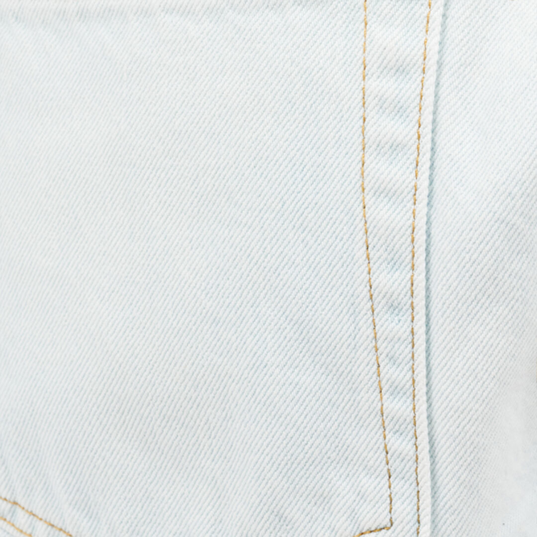 RC Light Wash Denim Shorts with Distressed Details DARK BLUE WQJ201-VT002