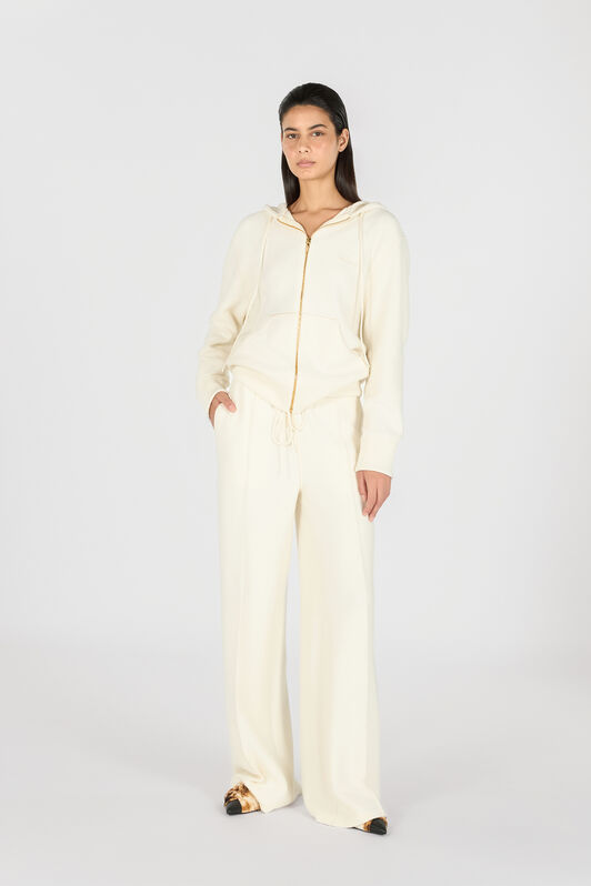 RC Drawstring trousers Ivory TKM200-MA133