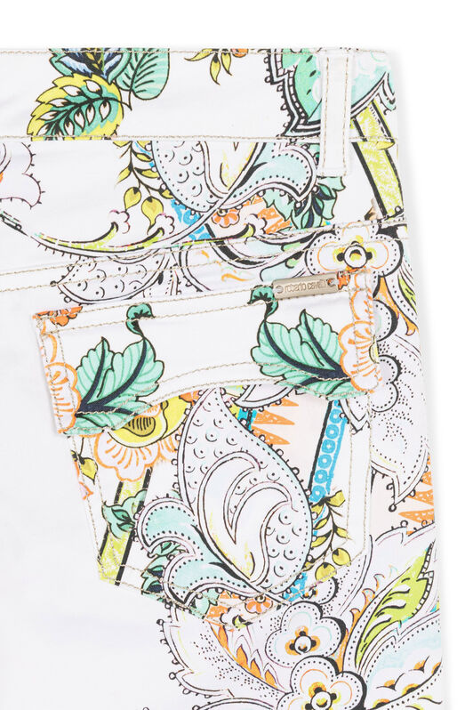 JU Paisley-Print Trousers JU Paisley-Print Trousers Azzurro XDLTH2-ITAC2