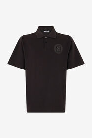 ${brand} Polo With JC Monogram Embroidery ${colorDescription} ${masterID}