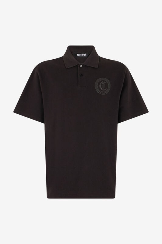 JC Polo With JC Monogram Embroidery JC Polo With JC Monogram Embroidery BLACK UFT020-UF040