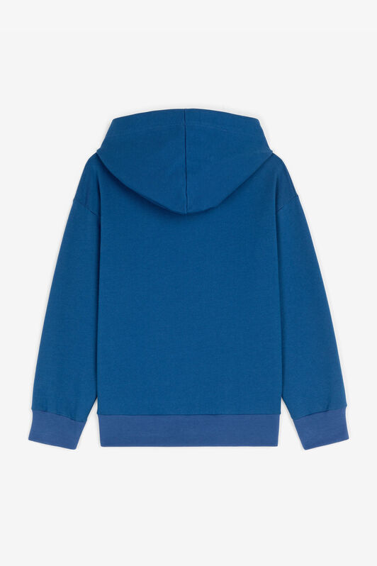 JU RC Monogram Cotton Hoodie JU RC Monogram Cotton Hoodie Blue RJT925-CF050