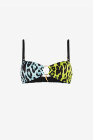 ${brand} Bikini-Oberteil mit Jaguar-Print ${colorDescription} ${masterID}