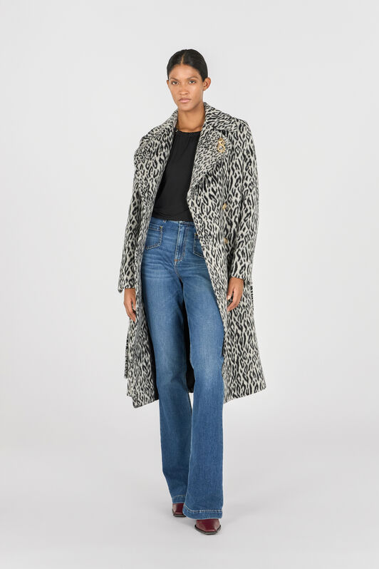 RC Woman Wool Coat NATURAL OOT50E-FT002