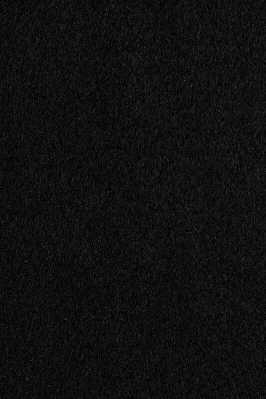 RC Cappotto Con Collo In Faux Fur Nero OOT50B-WH016