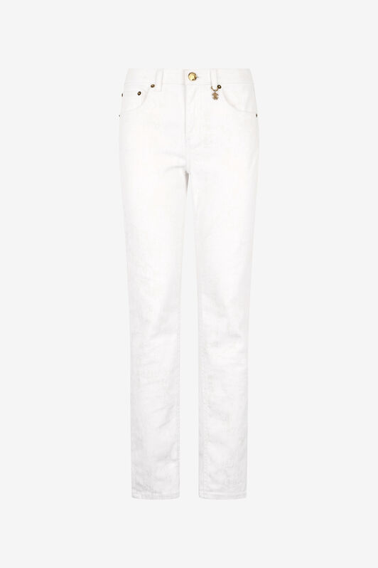 RC Slim Fit Denim Trousers White UWJ232-DE007