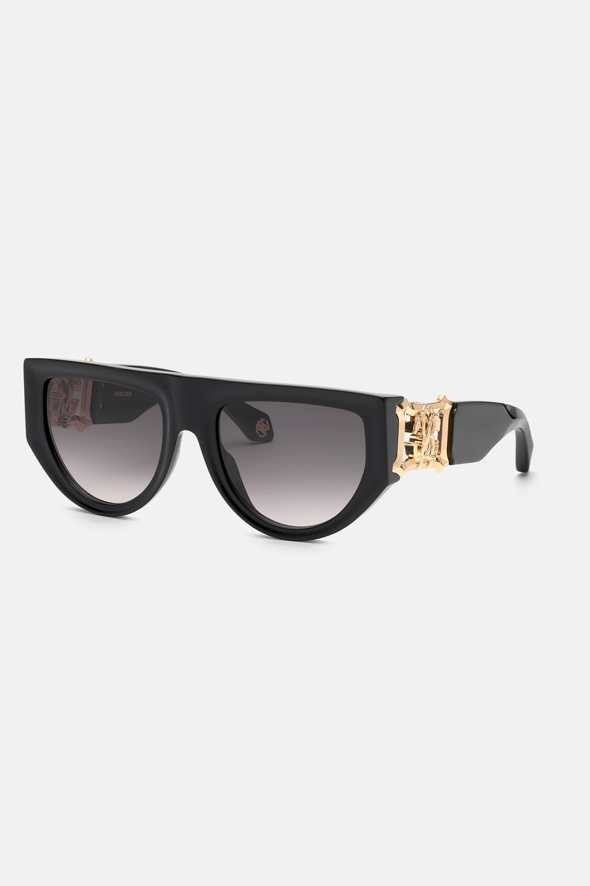 RC Sunglasses Roberto Cavalli Mirror Snake Collection Black SALD33-ID134