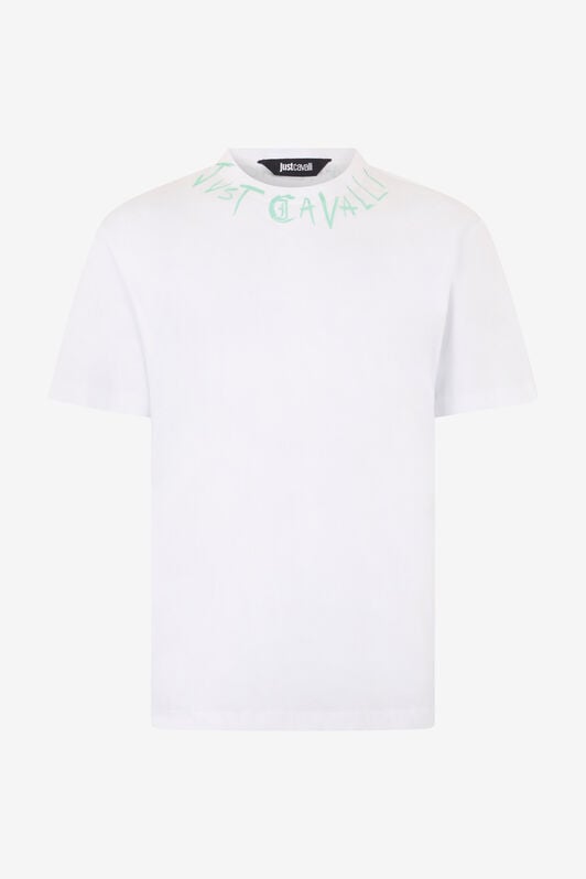 JC T-Shirt Blanc Avec Logo JC T-Shirt Blanc Avec Logo WHITE WFT064-WF094