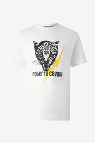 ${brand} T-Shirt Mit Blitz Und Jaguar ${colorDescription} ${masterID}