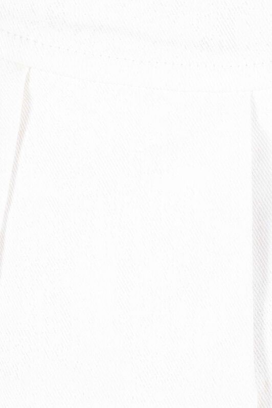RC Minifalda denim con pliegues Blanco UWJ320-DE007