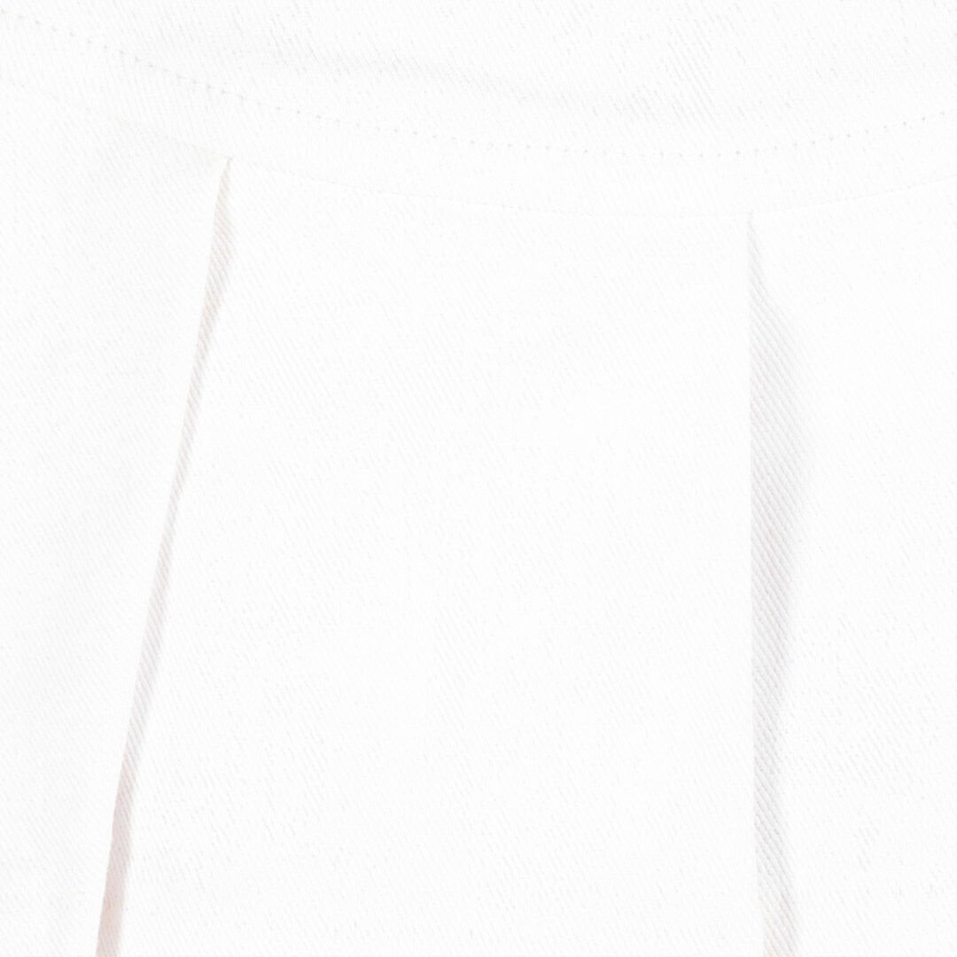 RC Minifalda denim con pliegues Blanco UWJ320-DE007
