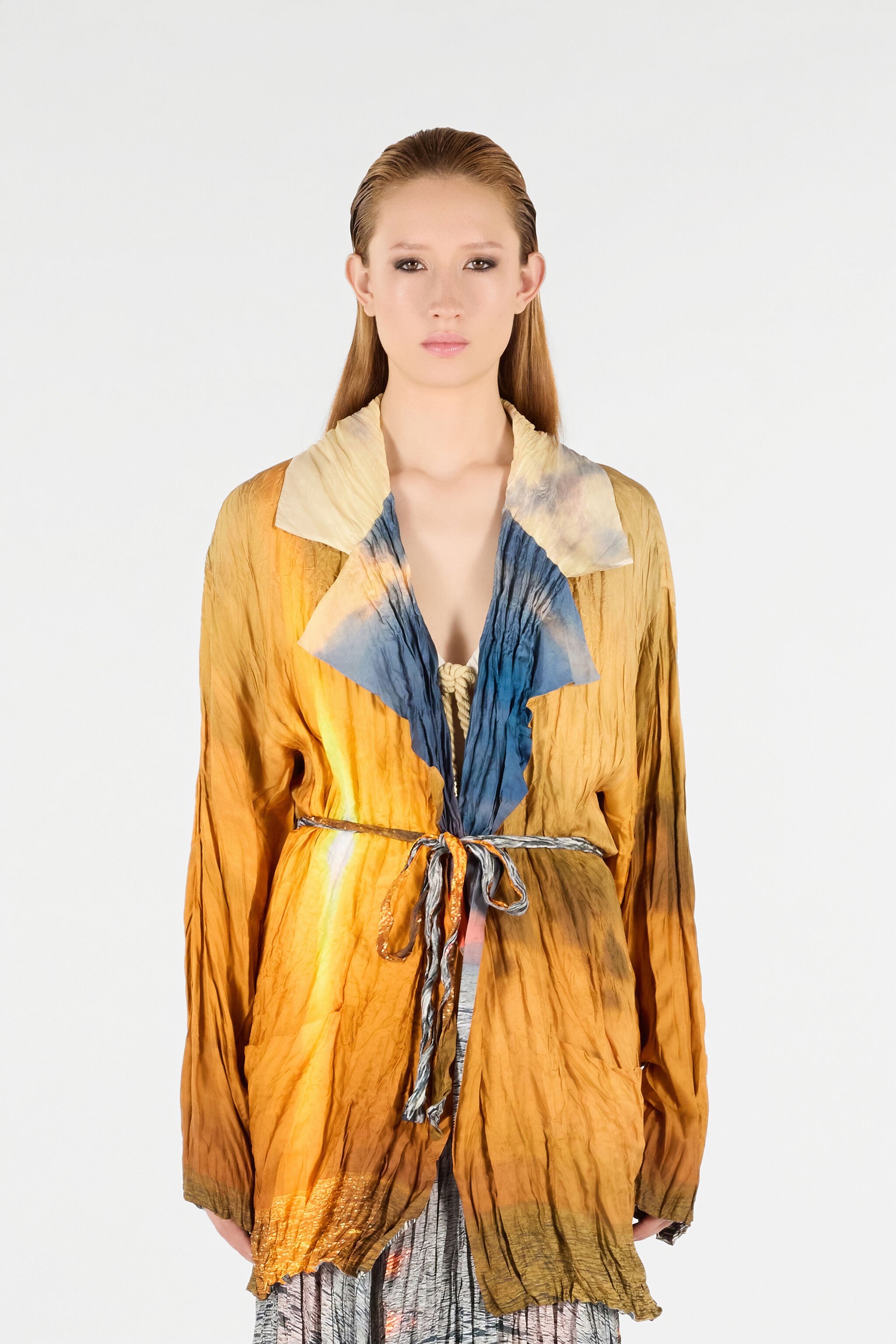 RC Sunrise Print Jacket Blue/Orange UWT400-4QN96