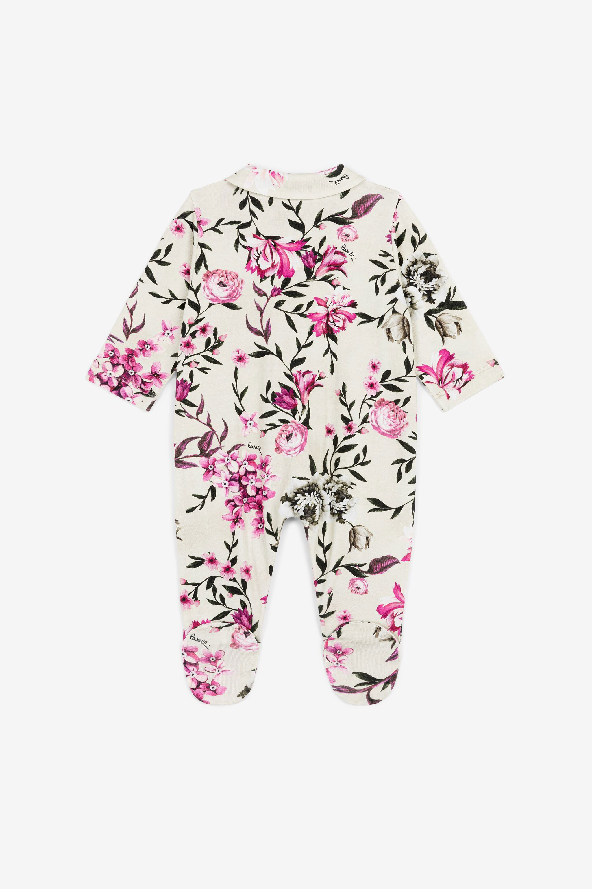 JU Completo con stampa floreale Rosa OJT807-1Z007