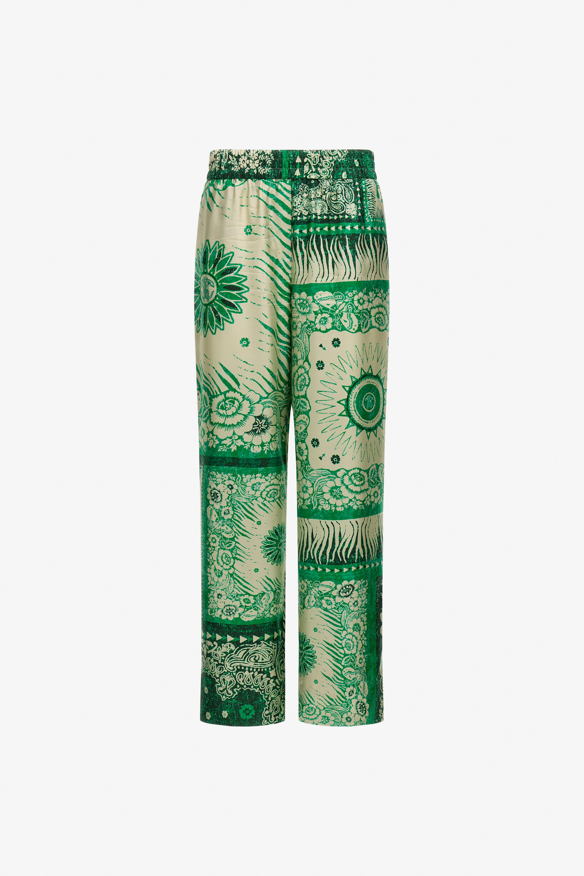 RC Bandana Print Pants Vert TKT210-4QN05