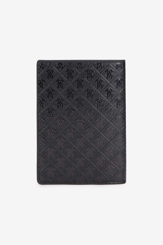RC Wallet with All-Over Mirror Snake Monogram Black VRA007-PZS76