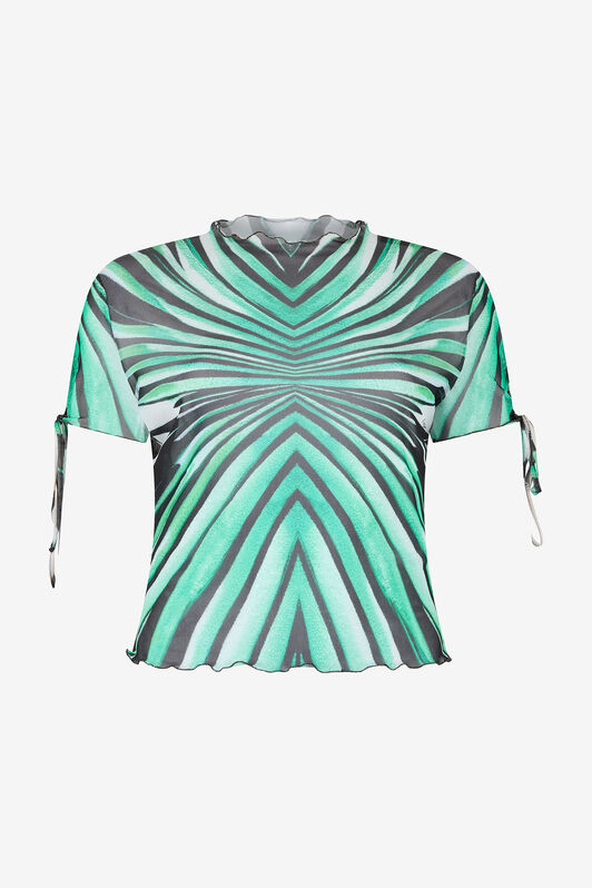 RC Top Imprimé Ray of Sea Bleu clair VKT613-6HM33