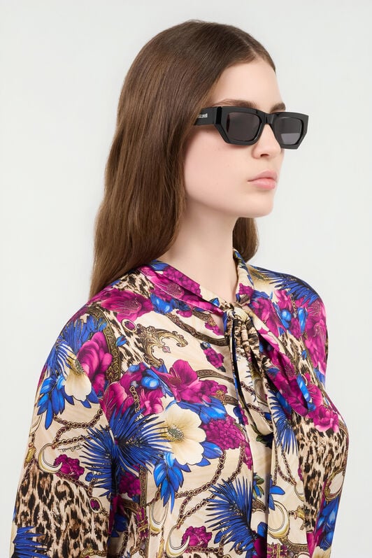 JC Occhiale dal frontale rettangolare SHINY BLACK VALD18-ID258