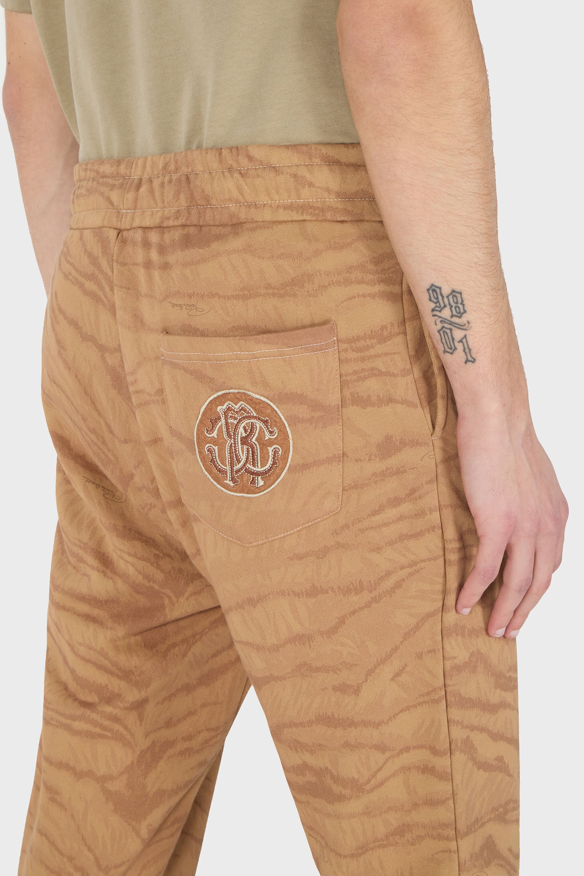 RC Jogger Stampa Tiger Skin BEIGE OOT20B-5OO65