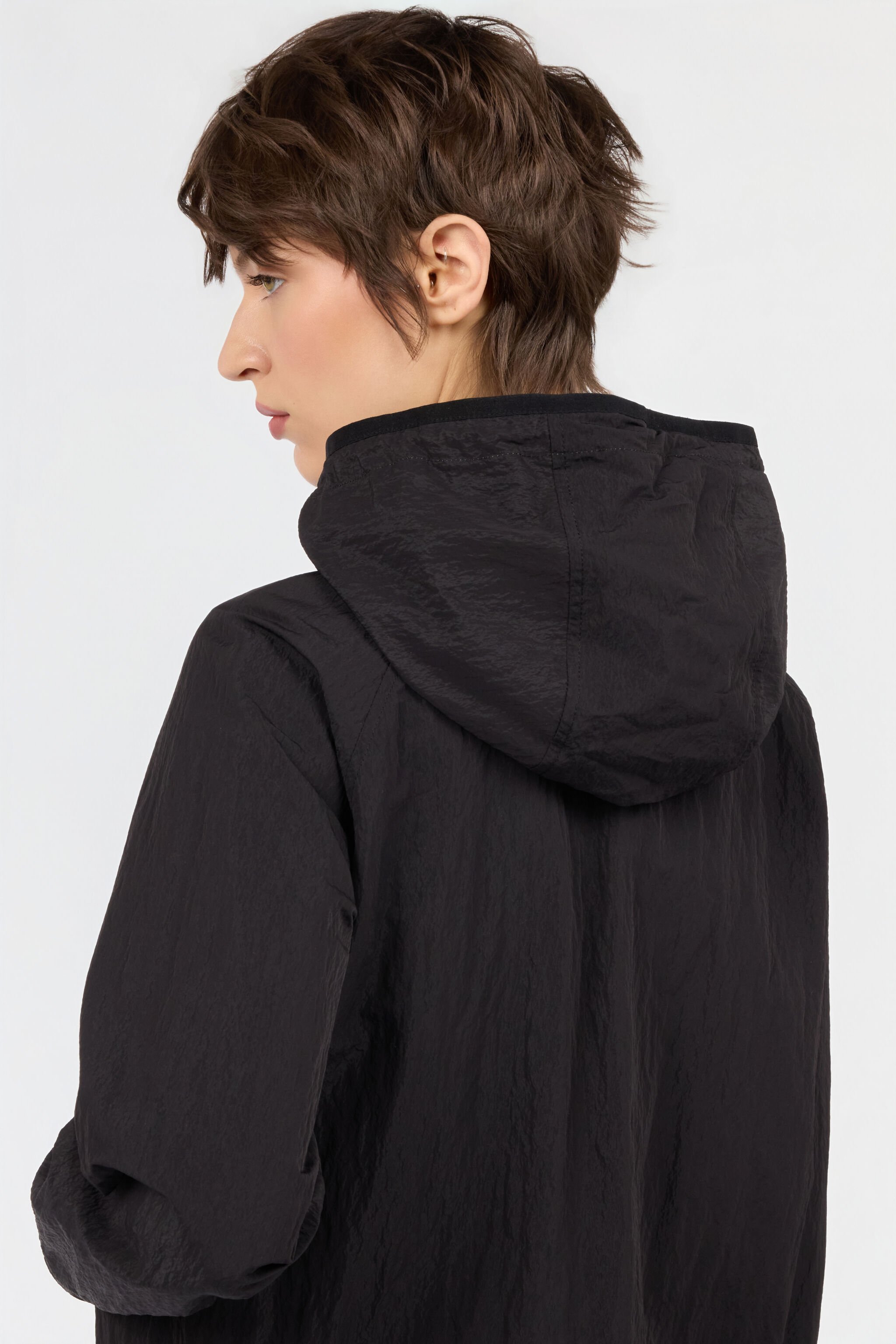 JC Giacca In Nylon con Stampa Tropical Garden 217 AZZURRO + 582 AR WFT348-WF746