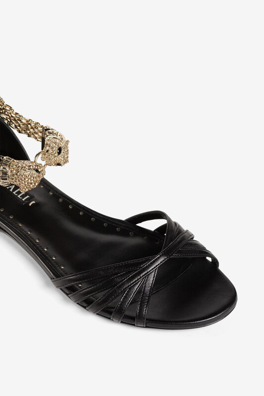 RC Panther Head Sandals RC Panther Head Sandals Black OQS034-PZ078