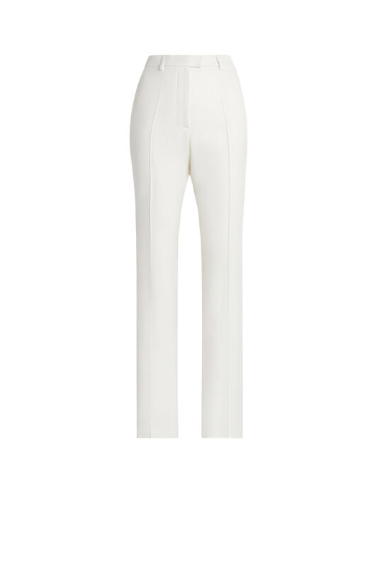 RC White high waisted trousers White HQT214-VI026
