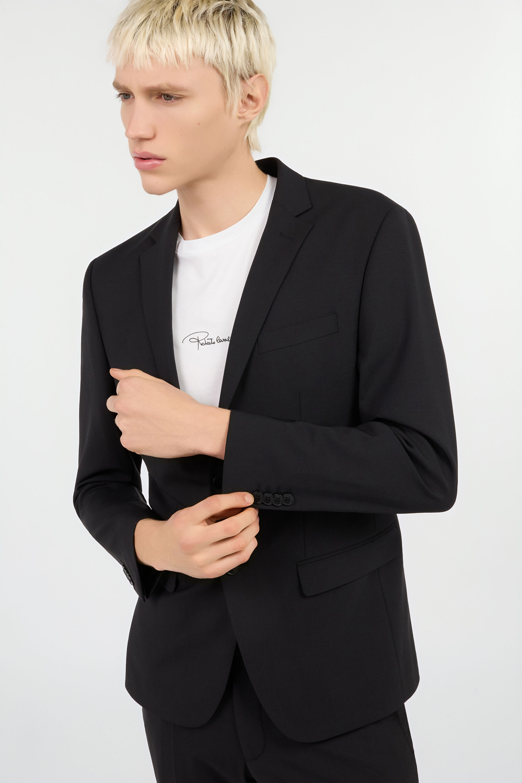 RC Black Wool Suit RC Black Wool Suit BLACK QOT40N-FEO01