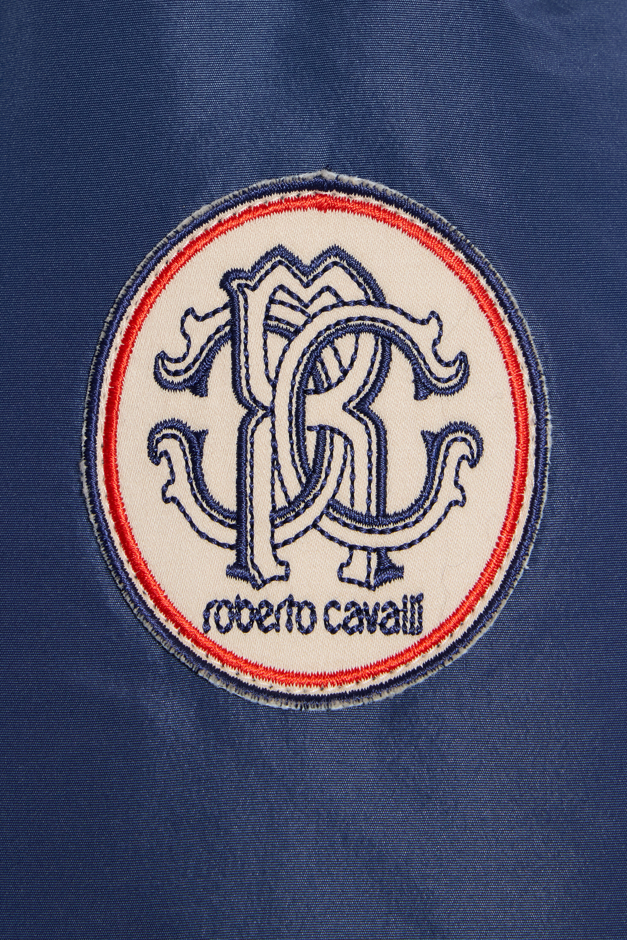 JU Blue Jacket with RC Monogram Patch NAVY VJT42B-SB005