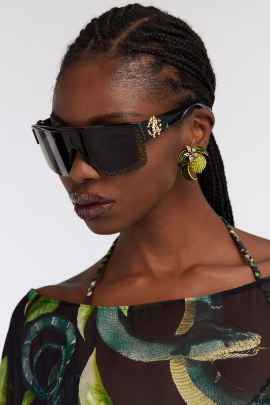 RC Sunglasses Roberto Cavalli Monogram Collection RC Sunglasses Roberto Cavalli Monogram Collection Black RALD80-ID308