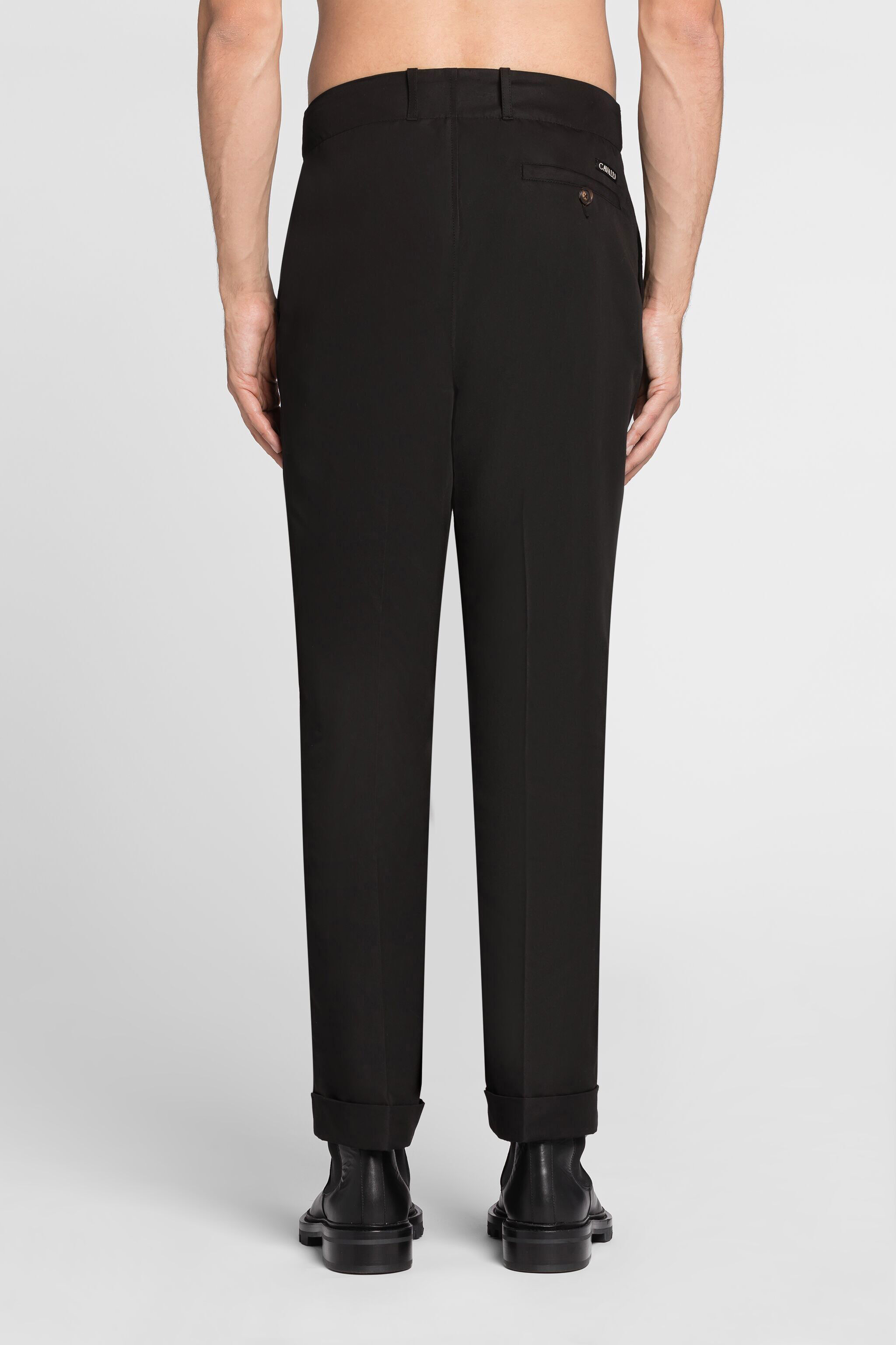 RC Pantalon à pinces Noir QRT204-FN061
