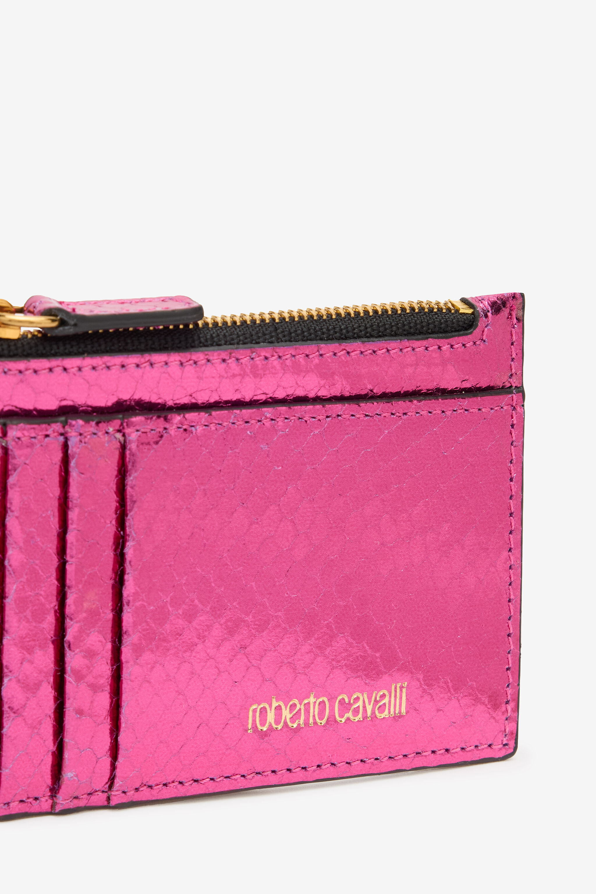 RC Coin Purse with Snake Print Fuchsia TKA005-PZ579