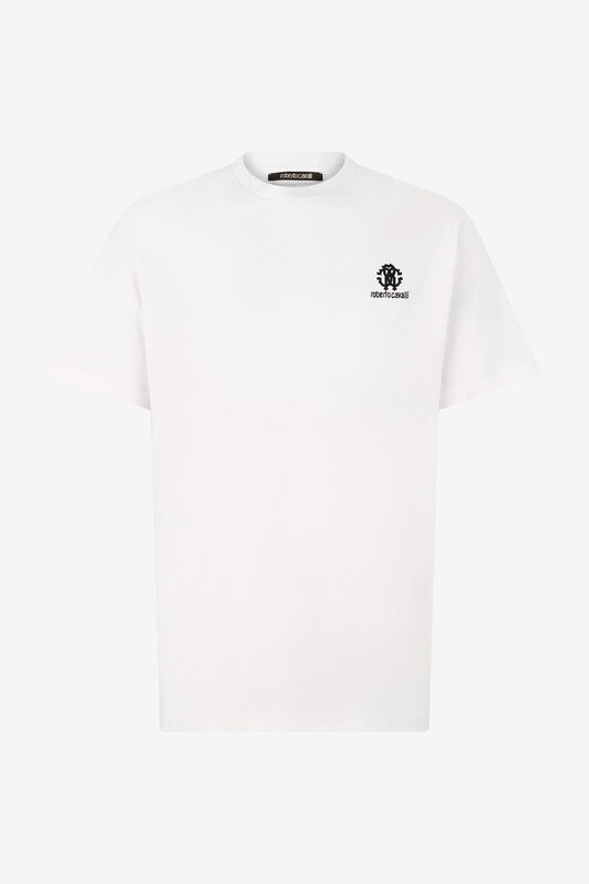 RC T-Shirt With RC Monogram And Logo Embroidery White POT60A-JD060
