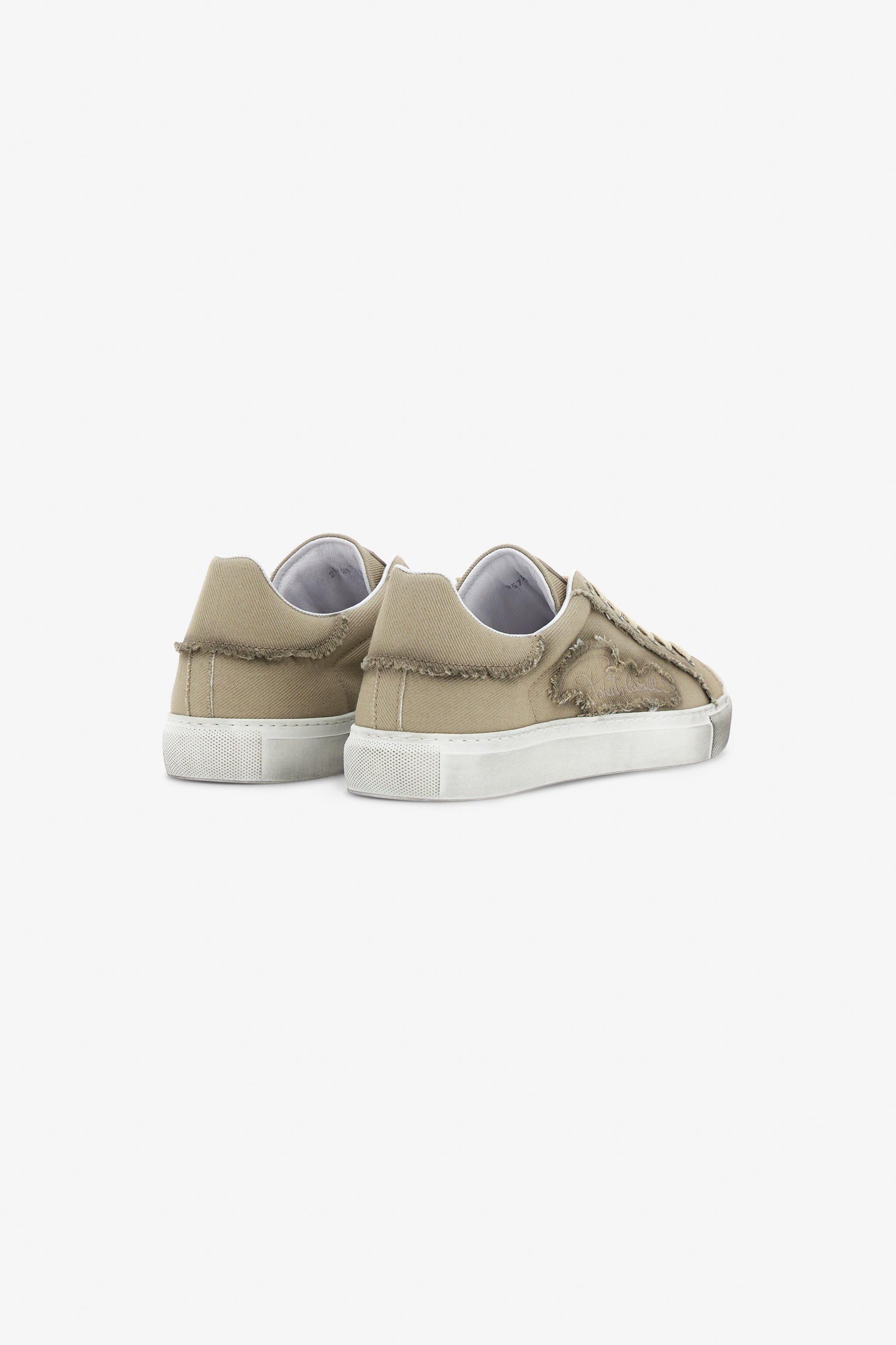 RC Sneakers with snake detail Brown SRS038-PZ19A