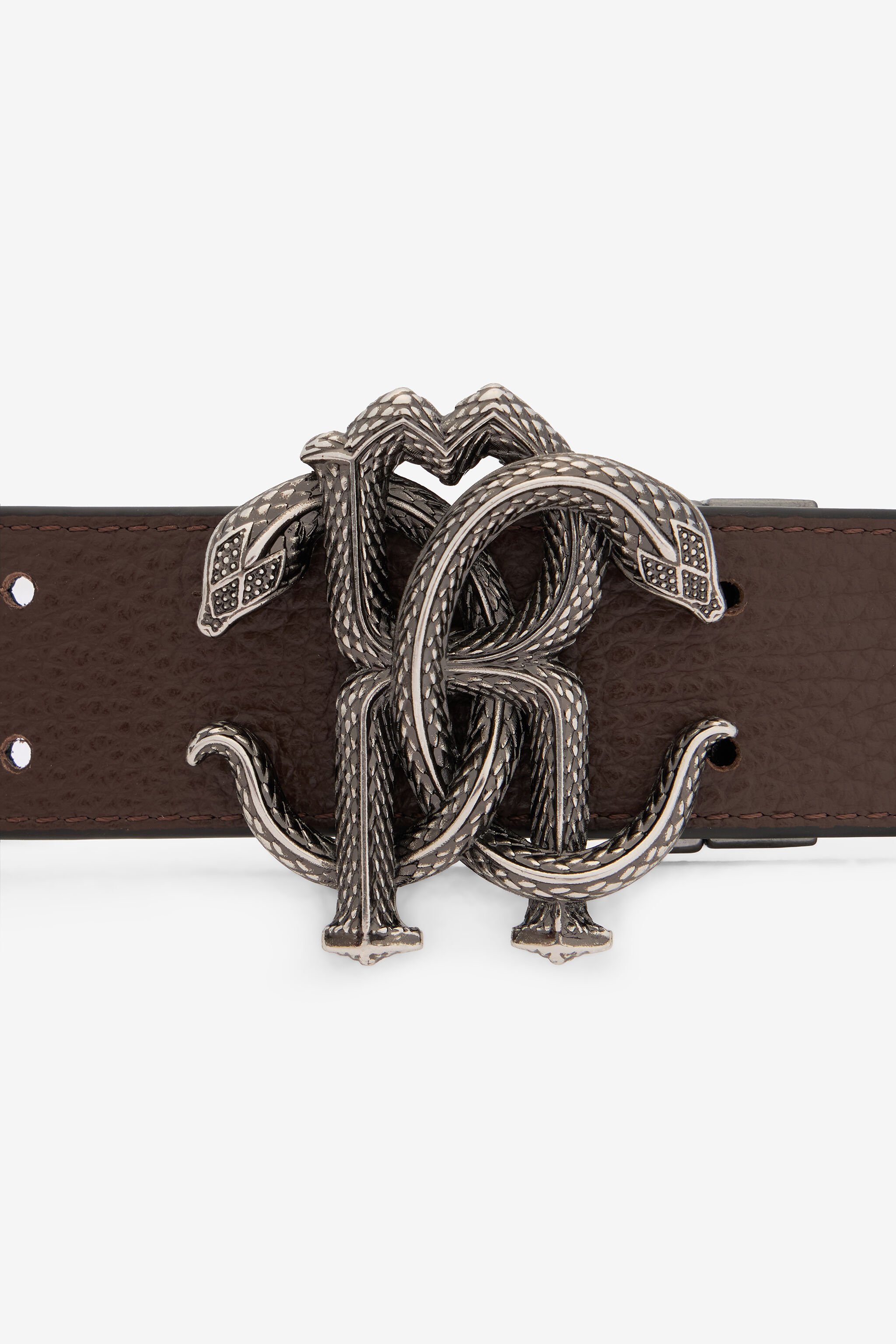 RC Cintura Logo Mirror Snake Monogram RC Cintura Logo Mirror Snake Monogram BLACK/BROWN QOC00B-PZO33