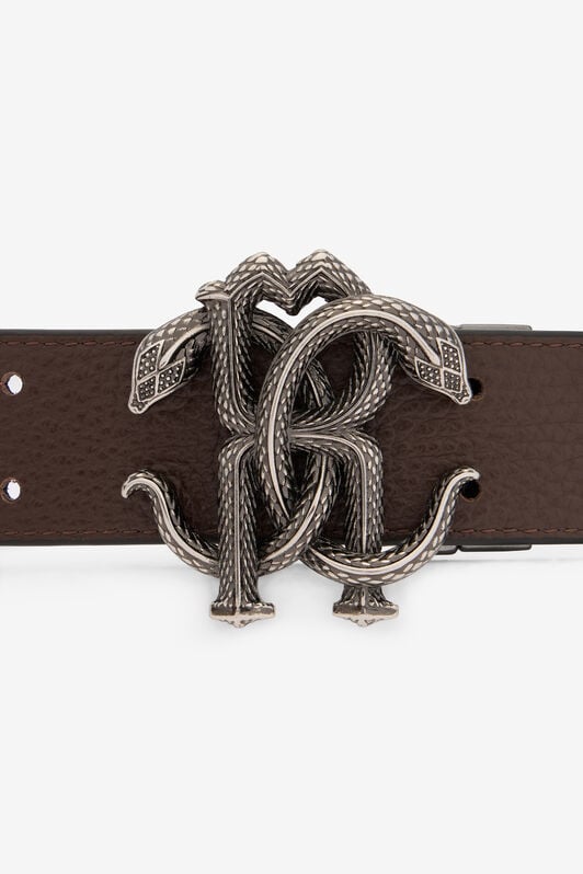 RC Cintura Logo Mirror Snake Monogram RC Cintura Logo Mirror Snake Monogram BLACK/BROWN QOC00B-PZO33