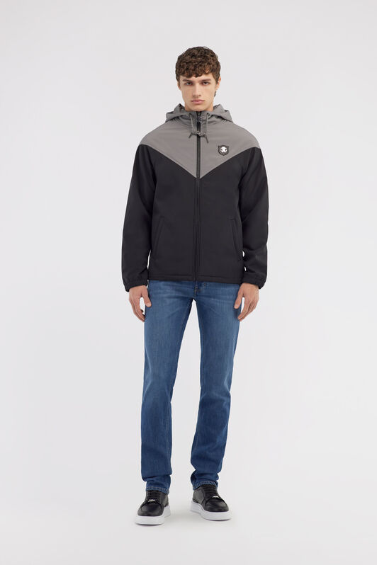 RC Zip-up hoodie with RC RC Zip-up hoodie with RC Black NOT40L-SB001