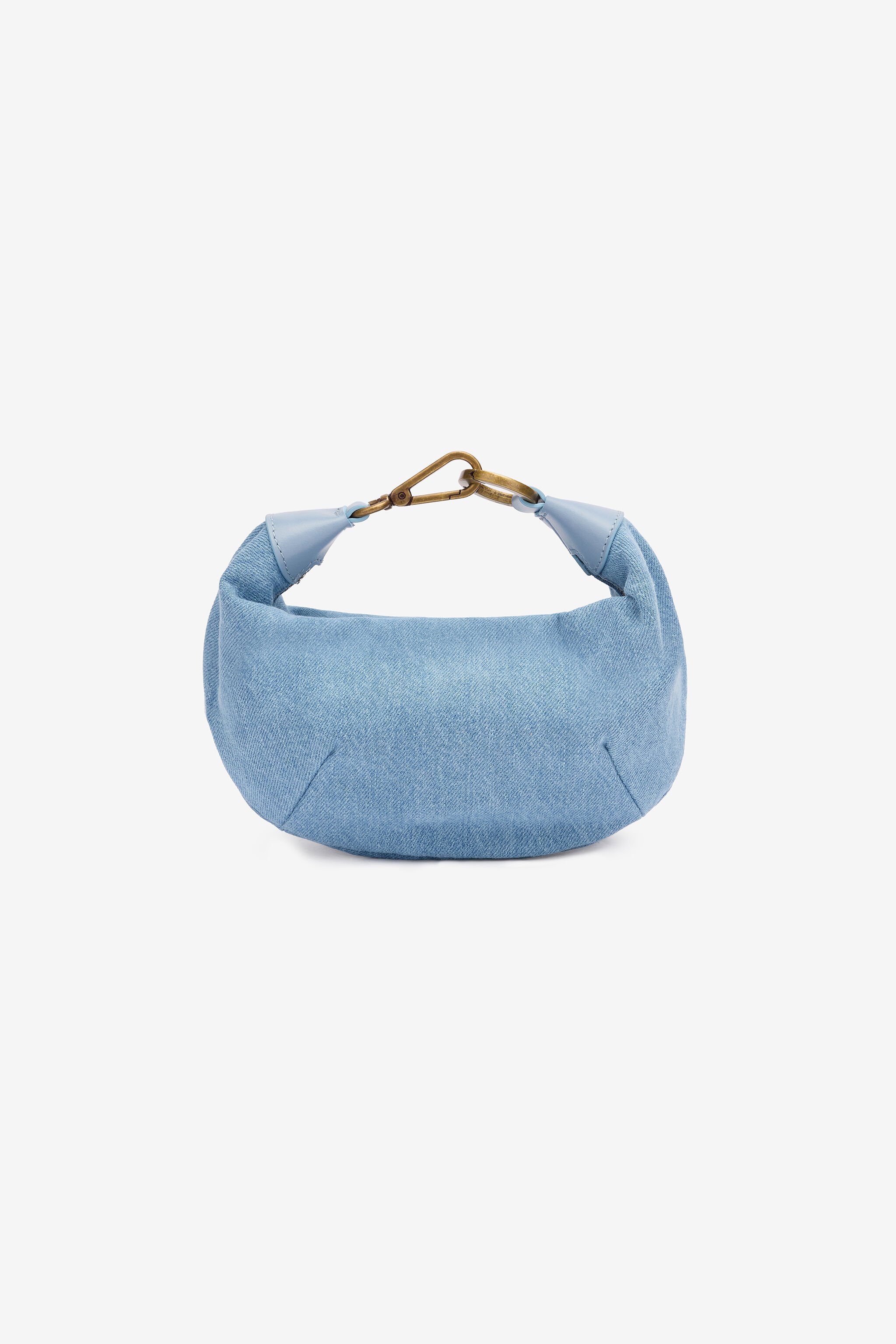 RC Bolso con monograma Mirror Snake MEDIUM BLUE POB00A-DS026