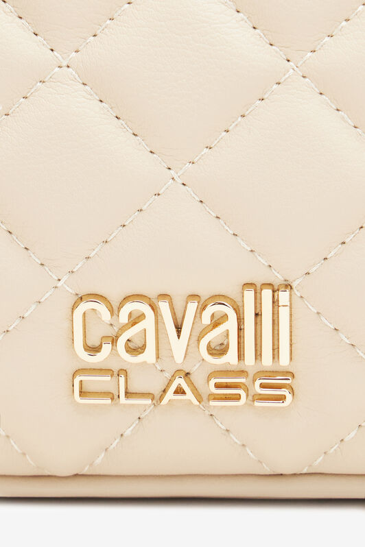 CL Schultertasche Mit Steppnähten Cavalli Class Elfenbein SXB01I-AB076