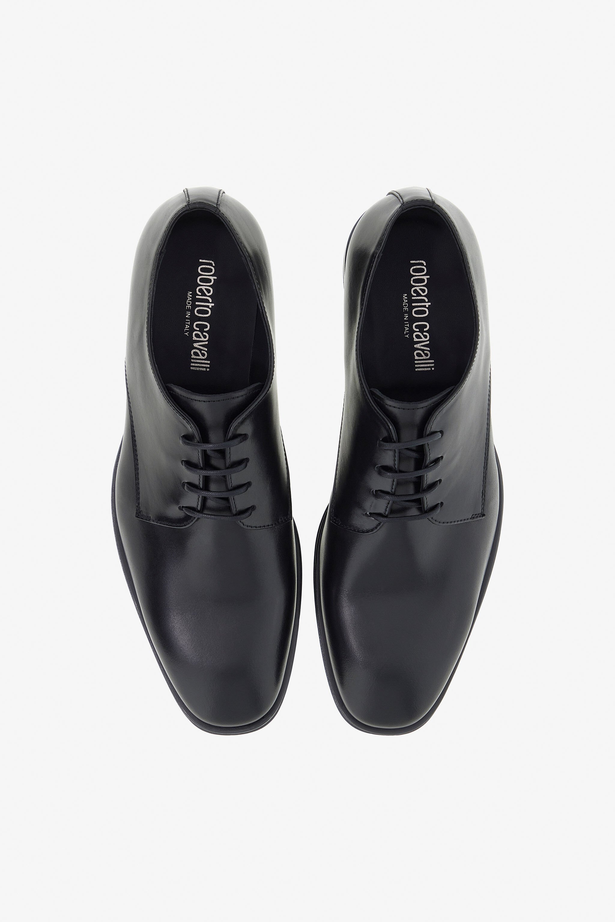 RC Leather Oxford Shoes Black SRS011-PZA84