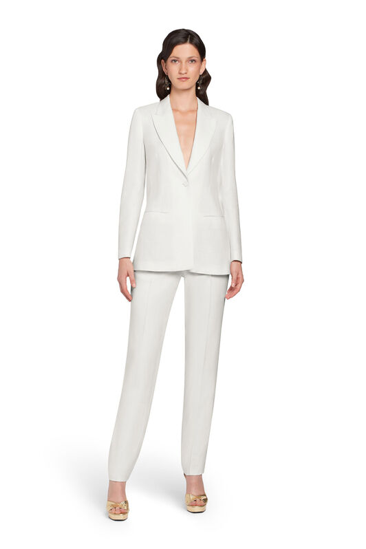 RC White high waisted trousers White HQT214-VI026
