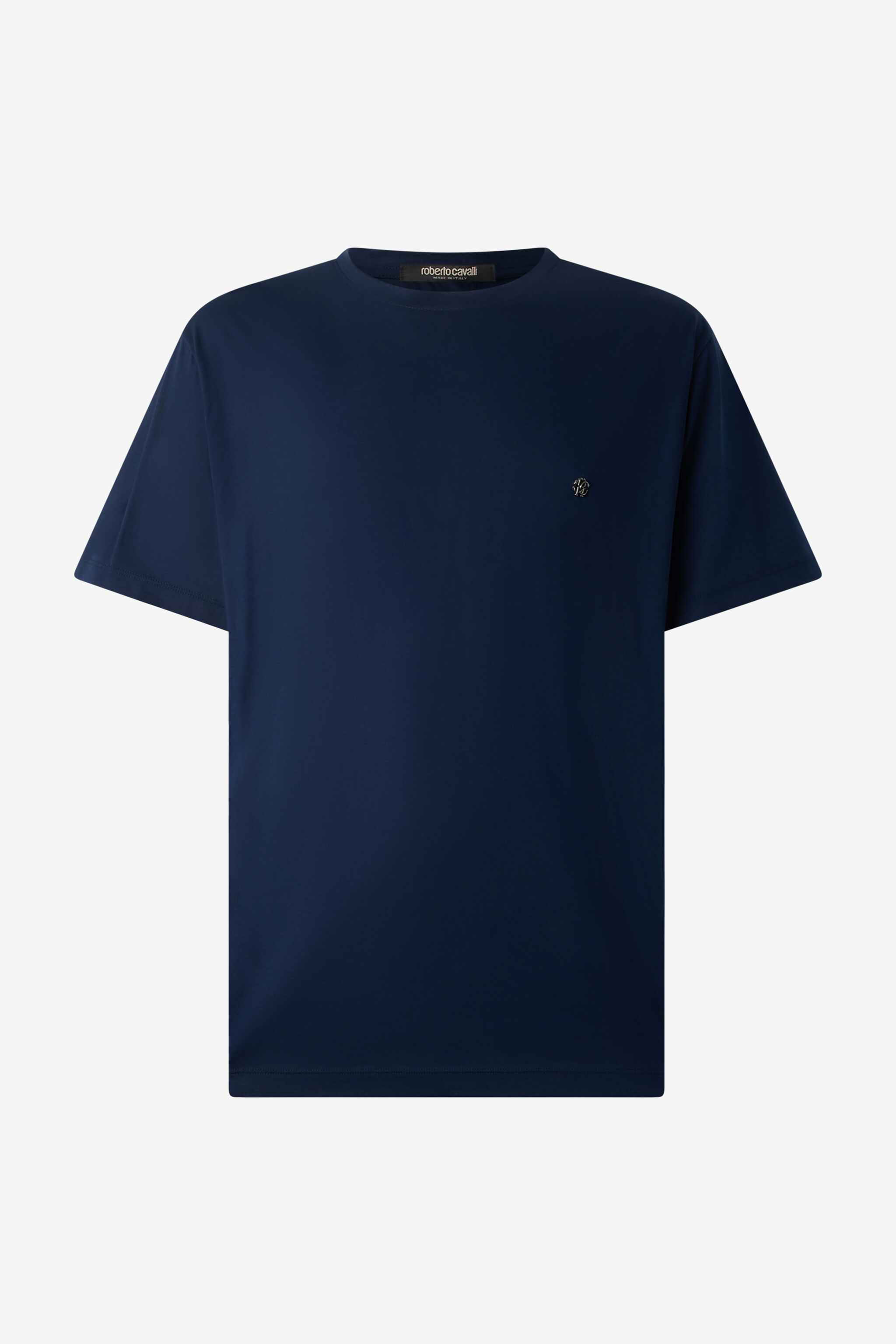 RC Camiseta Con Monograma Mirror Snake Azul oscuro POT60E-JD023