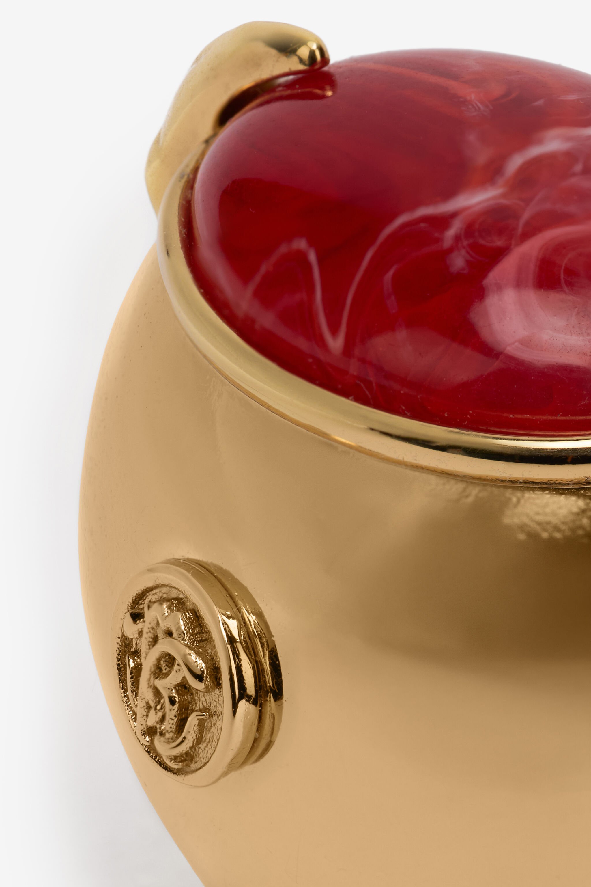 RC Cocktail Ring With Fang And Gem Gold TWG002-AM015