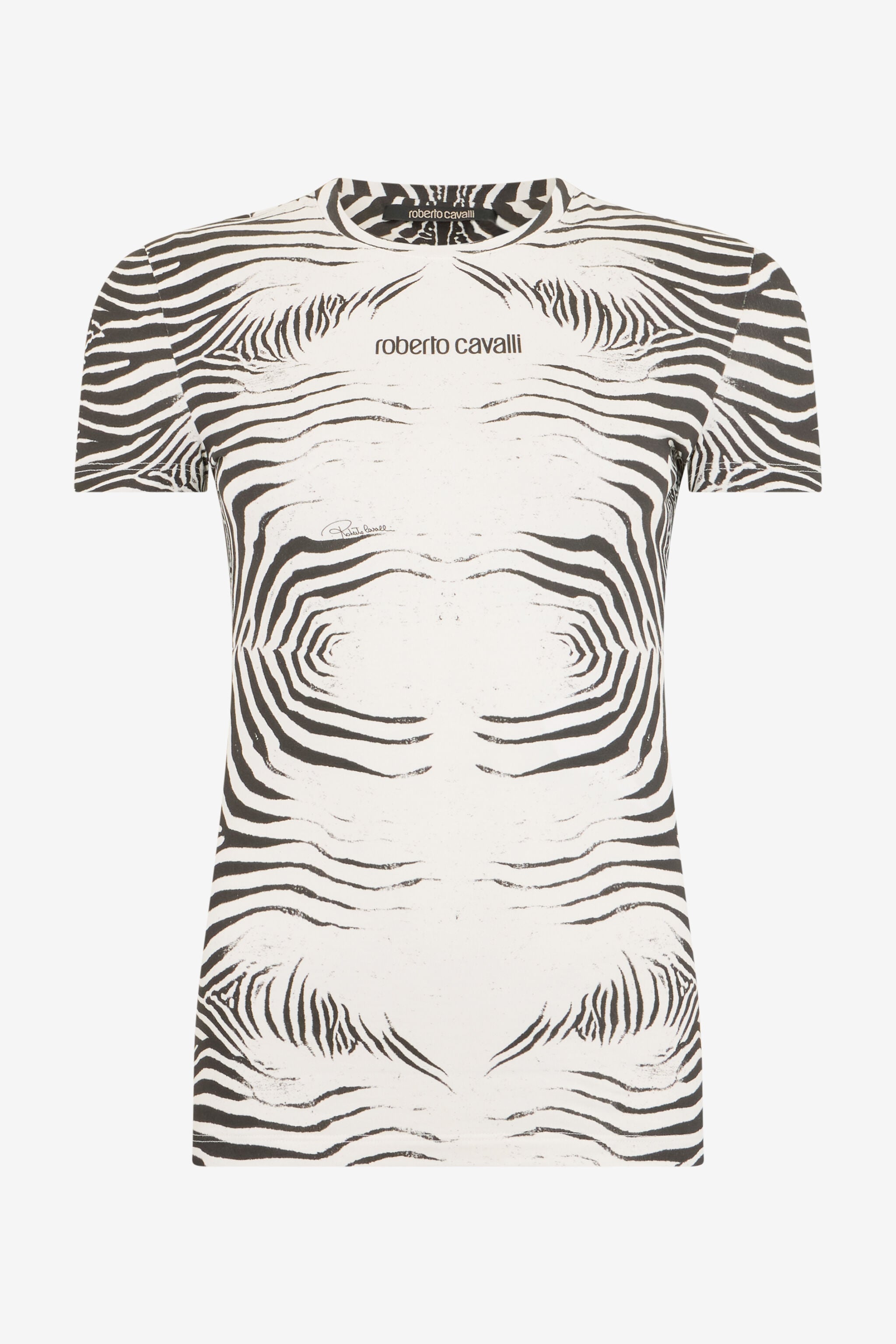 RC Zebra Print T-Shirt WHITE/BLACK ZEBRA SOT60N-JV001