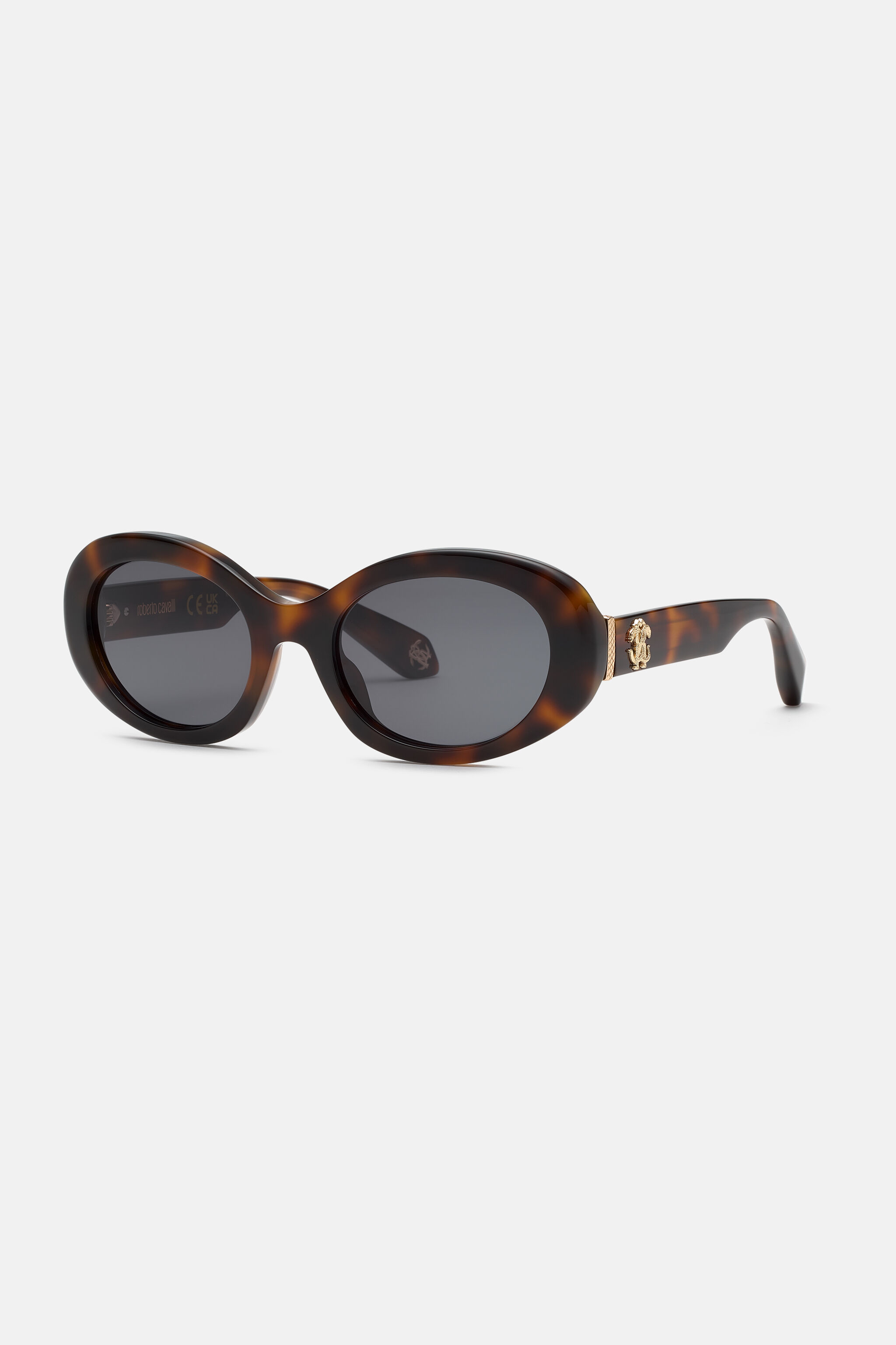 RC Sunglasses with snakeskin effect metal trim HAVANA BROWN UALD37-ID234